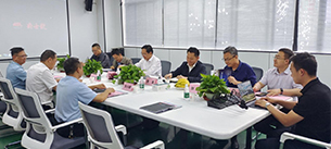 德州市天衢新区党工委副书记、管委会主任王大山等一行到我司-广东万昌科技实业有限公司参观考察